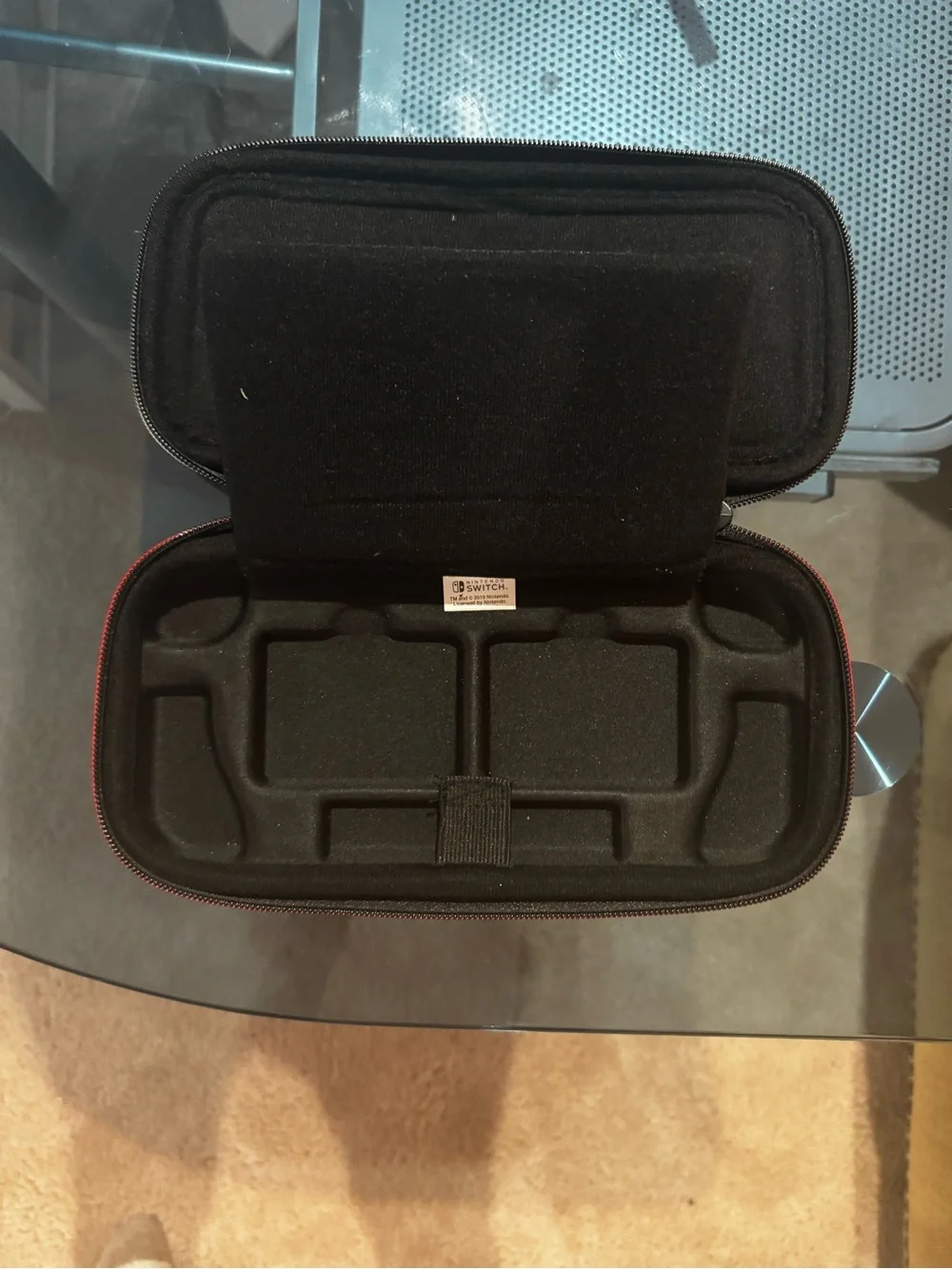 Nintendo Switch with Black Joy-Con Controllers + More